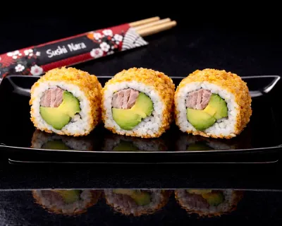 CRISPY  CALIFORNIA THON CUIT AVOCAT 8pcs