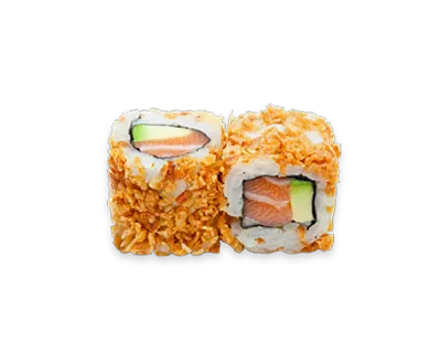 CRISPY  CALIFORNIA SAUMON AVOCAT 8pcs