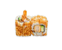 CRISPY  CALIFORNIA CREVETTE TEMPURA AVOCAT 8pcs